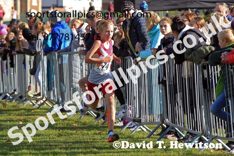 Boys under-13s 2022 Northern Cross Country Relays, Graves Park, Sheffield. Photo: David T. Hewitson/Sports for All Pics